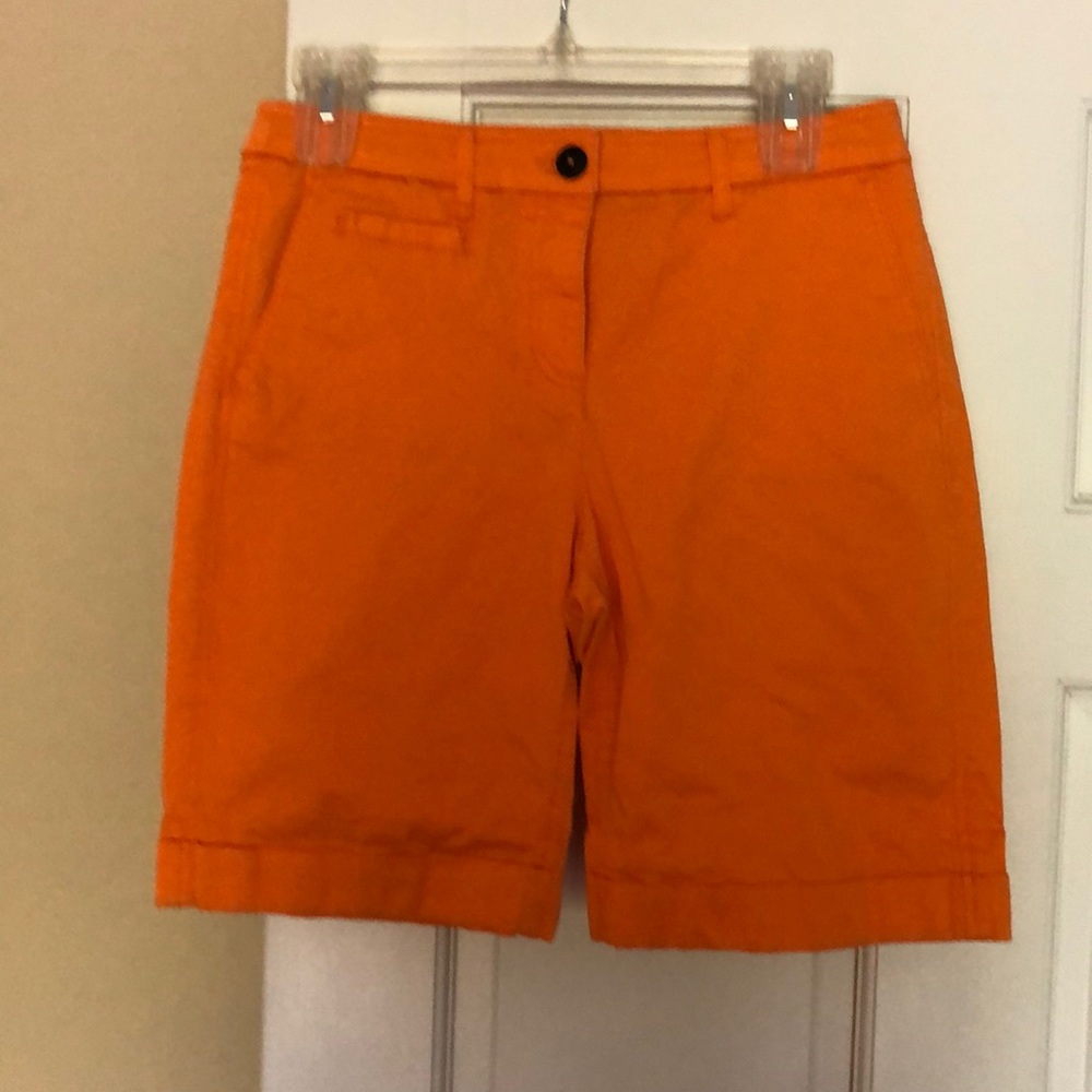 Boden orange shorts